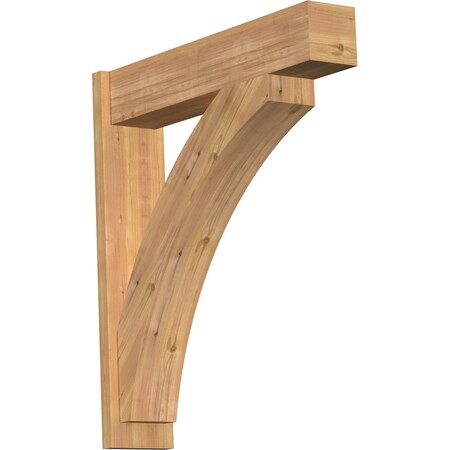 Thorton Block Smooth Outlooker, Western Red Cedar, 7 1/2W X 34D X 38H